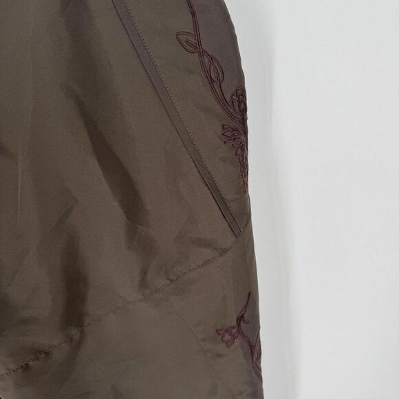 Fox racing shorts womens large L brown y2k 90s padded riding loose baggy grunge - Picture 5 of 8